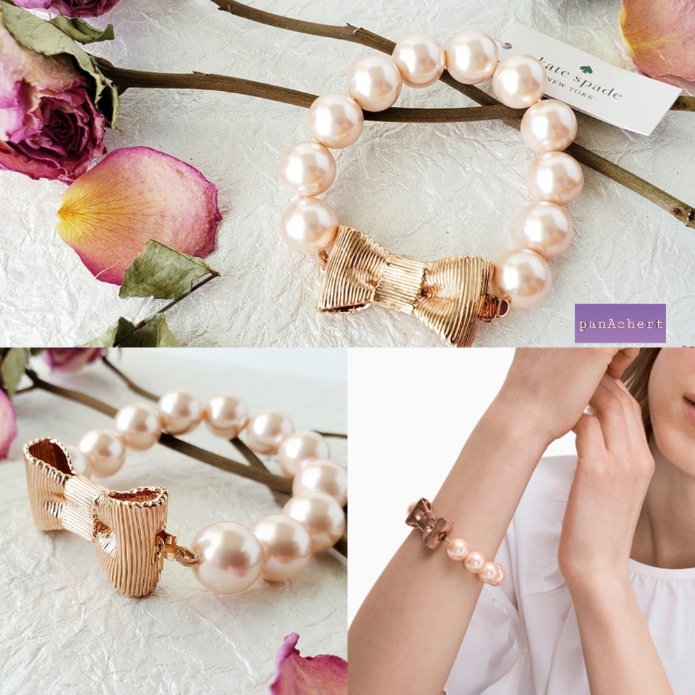 🌷Kate Spade All Wrapped Up in Pearls Bracelet